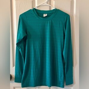 Zyia Active XS Perforated Long Sleeve Top